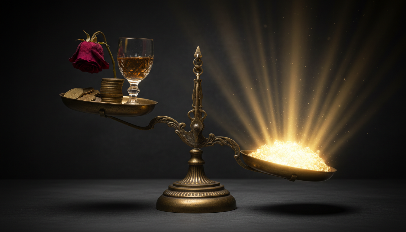 Weighing Infinite Gain Against Finite Loss