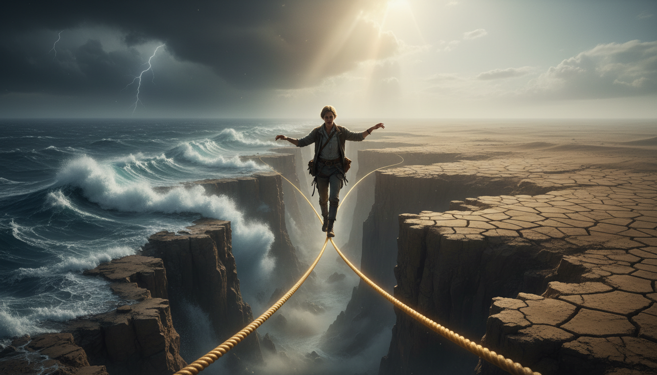 The Golden Mean: Navigating Between Extremes