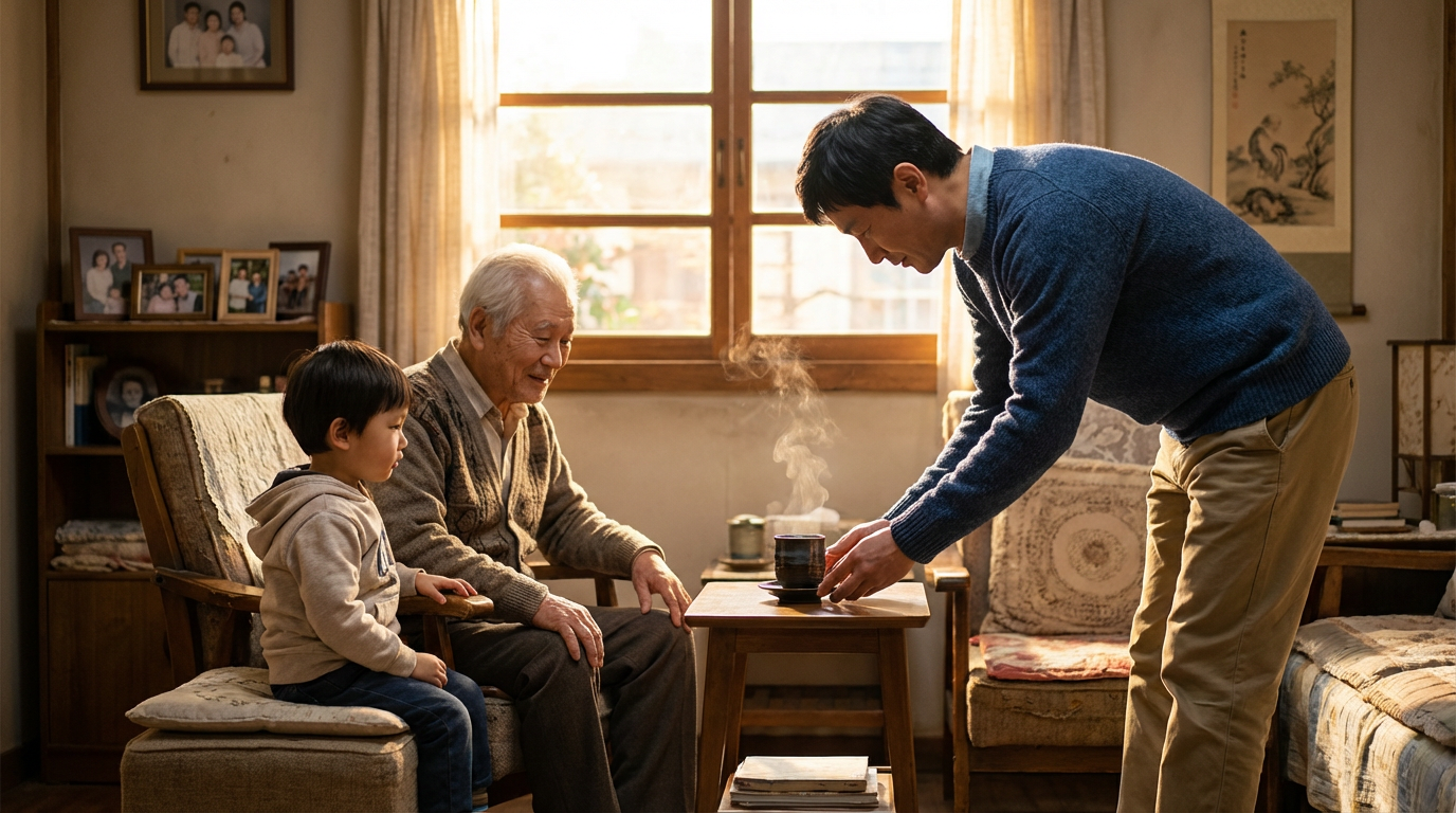 Filial Piety as the Root of Harmony