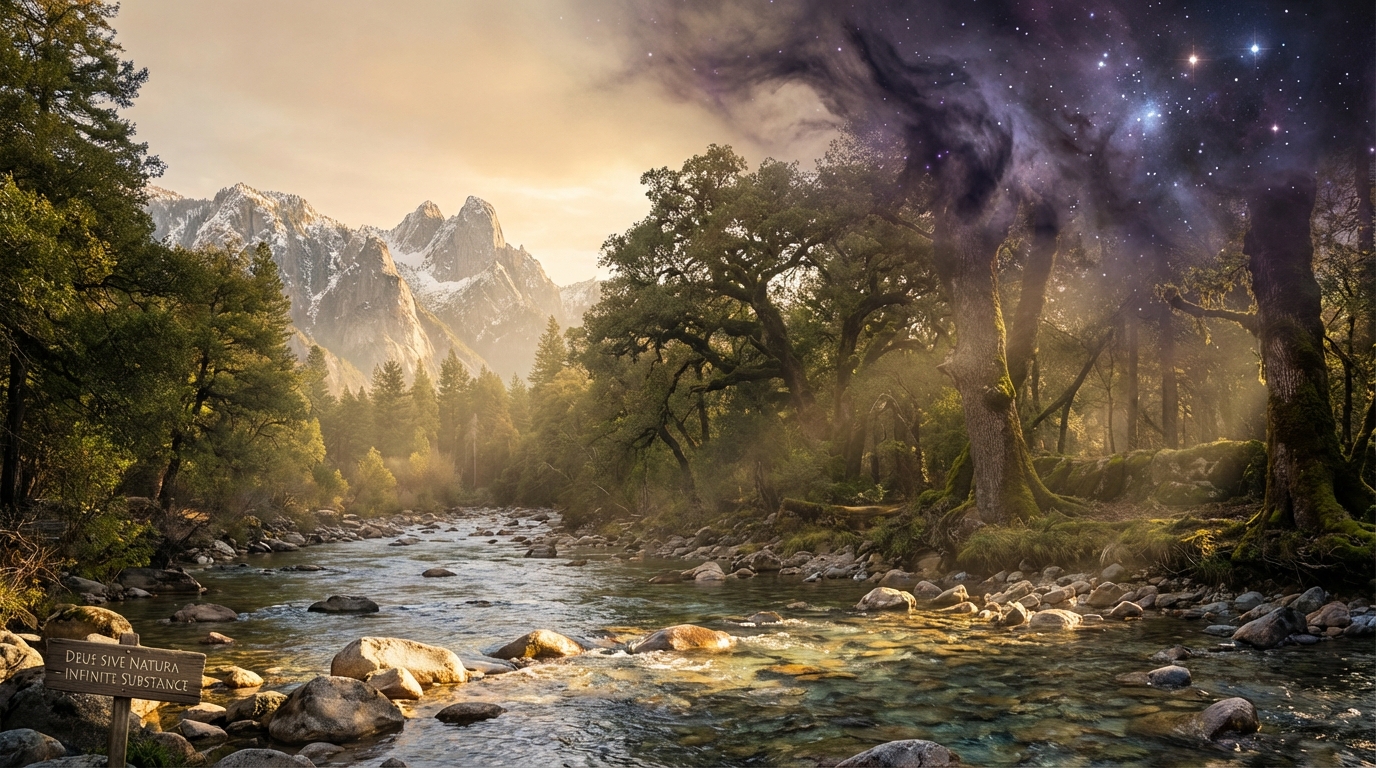 Spinoza Pantheism Explained: Finding the Divine Within the Natural World The Non-Personal God of Infinite Attributes