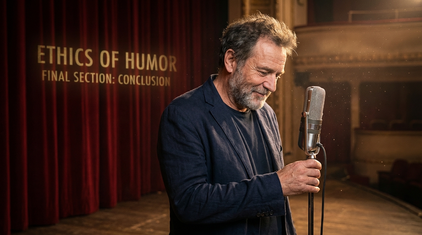 The Moral Compass Of Comedy And The Ethics Of Humor Final section: Conclusion
