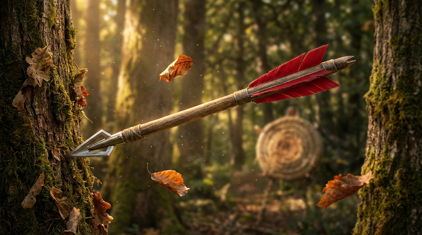 The Flying Arrow Frozen In Time