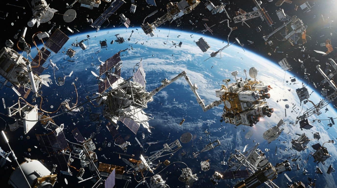 Orbital Debris Ethics: Who Is Responsible for Space Junk? orbital debris ethics who is responsible for space 1789909499568